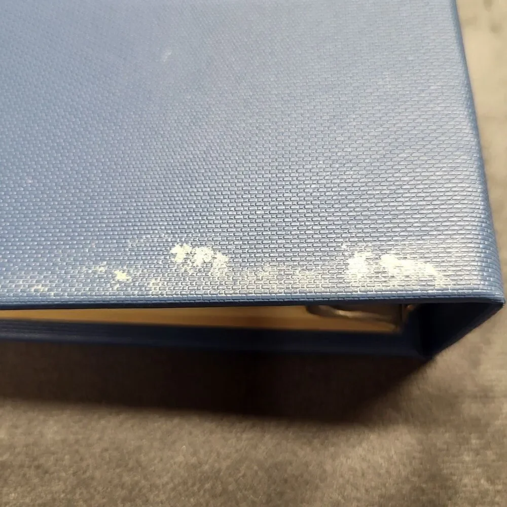 Vintage Wilson Jones 310-10ft Telephone & Address Book Analog 3 ring